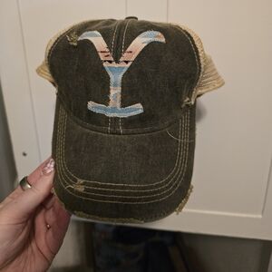 Distressed Yellowstone Hat